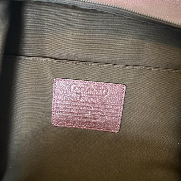 Coach Leather Backpack main image 3